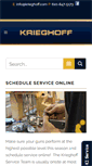 Mobile Screenshot of krieghoff.com